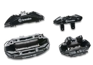 Ford Mustang Brake Kit - Front - Ford Racing - GT350R Brake Upgrade Kit - Black - `15-`21